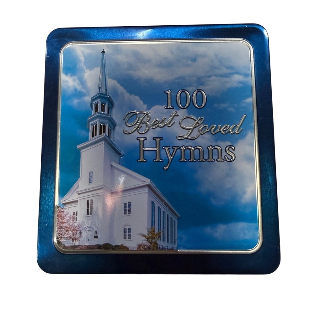 100 Best Loved Hymns 3‎ CD Set w Tin Case Madacy Christian Music